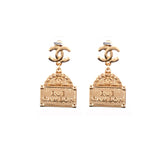 Chanel Gold Cambon Earrings